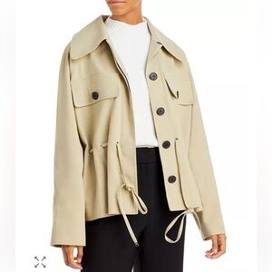Rebecca Taylor Drawstring Field Jacket